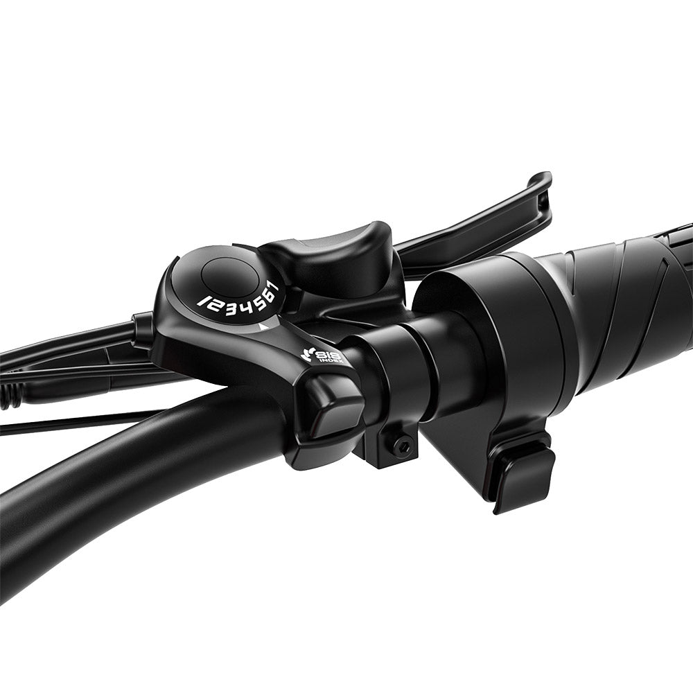 RANDRIDE YG90B Electric Bike 1000W Motor 45km/h Max Speed 48V 17Ah Removable battery 80-90KM Max Range 27.5*2.4&#39;&#39; CST Tires 120kg Load Shimano 21 Gears Hydraulic brake - Black &amp; Red