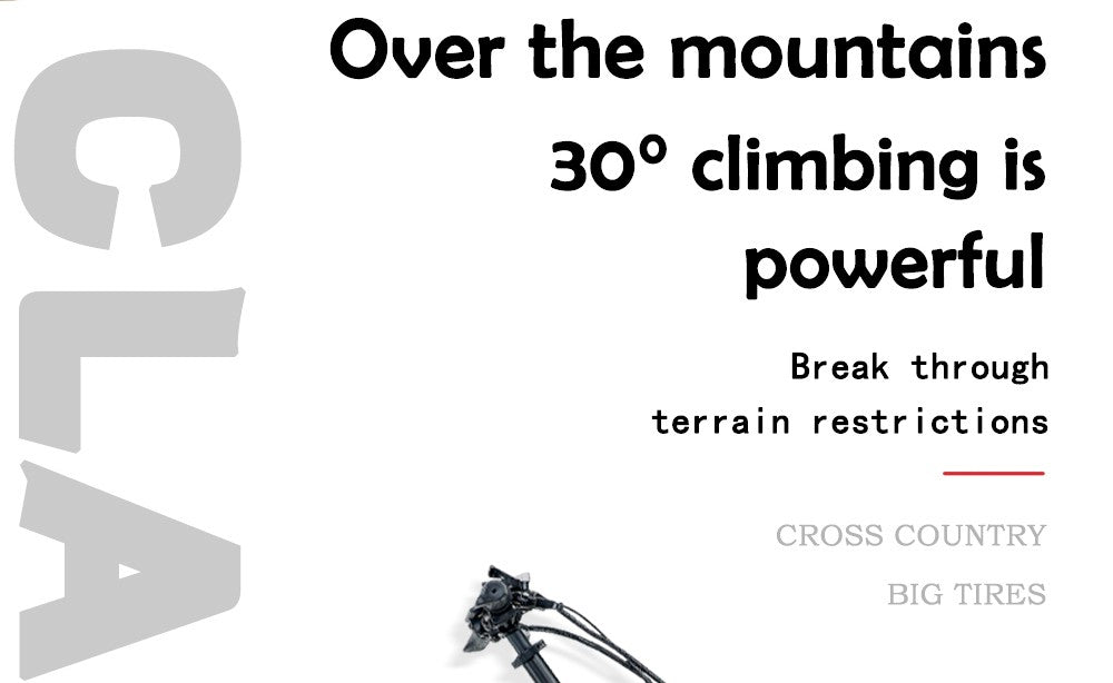 Elektrokolo RANDRIDE YX20, motor 1000 W, maximální rychlost 45 km/h, baterie 48 V 17 Ah, maximální dojezd 80–90 km, 20 tlustých pneumatik o rozměrech 4,0 palce, nosnost 150 kg, řazení Shimano 7 rychlostí