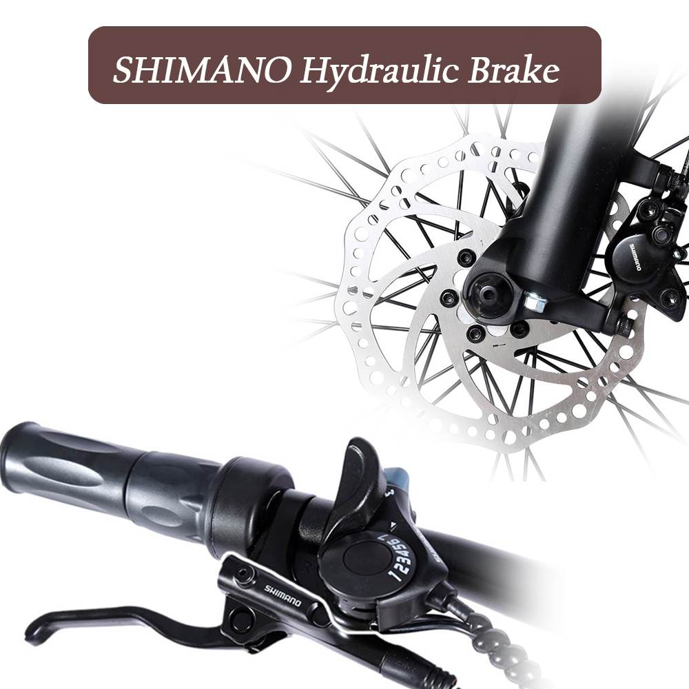 Elektrokolo RANDRIDE YX90M, 26" tlusté pneumatiky, bezkartáčový motor 1000 W, baterie 48 V 13,6 Ah, maximální rychlost 45 km/h, dojezd 100 km, LCD displej, hydraulické brzdy SHIMANO, celoodpružený rám