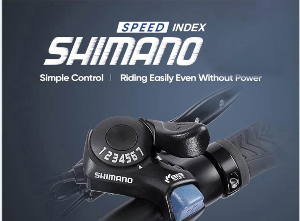 Elektrokolo RANDRIDE YX90M, 26" tlusté pneumatiky, bezkartáčový motor 1000 W, baterie 48 V 13,6 Ah, maximální rychlost 45 km/h, dojezd 100 km, LCD displej, hydraulické brzdy SHIMANO, celoodpružený rám