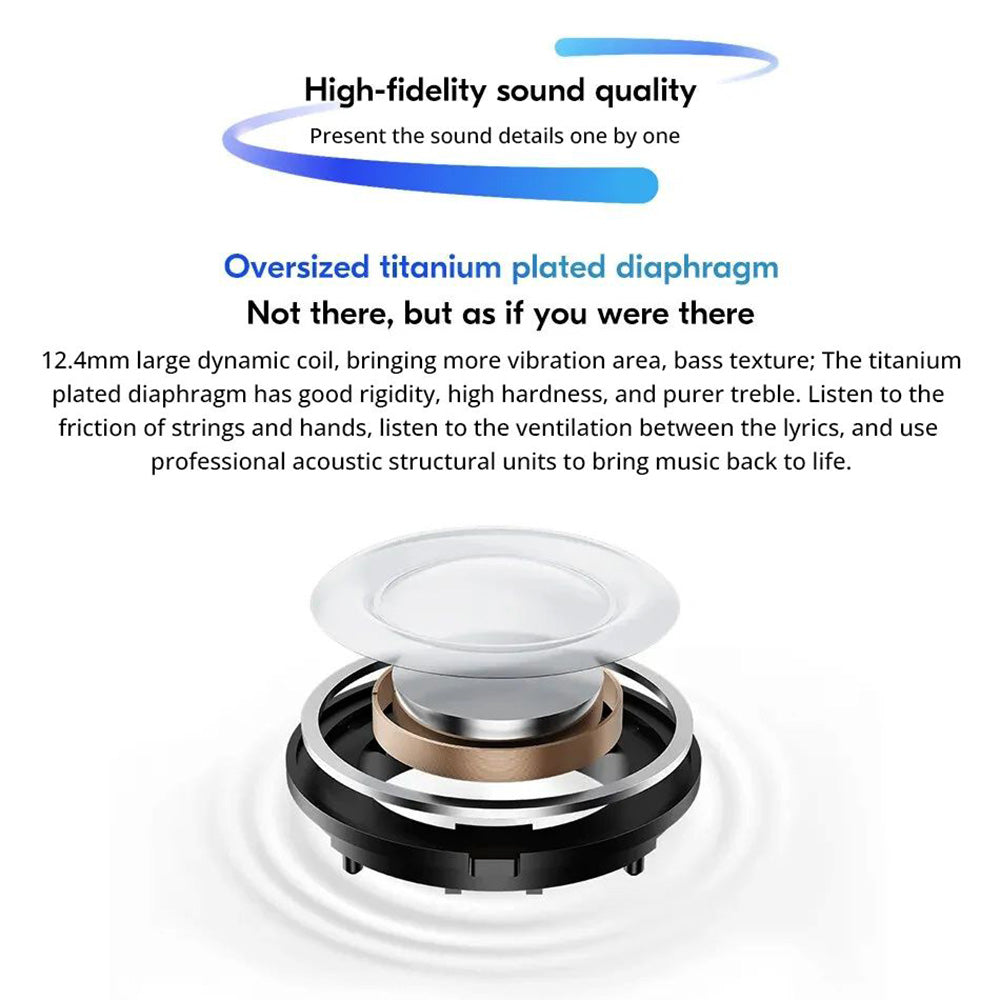 Sluchátka Redmi Buds 5 TWS, 46dB ANC 4 EQ Sound Bluetooth 5.3 čínská verze - bílá