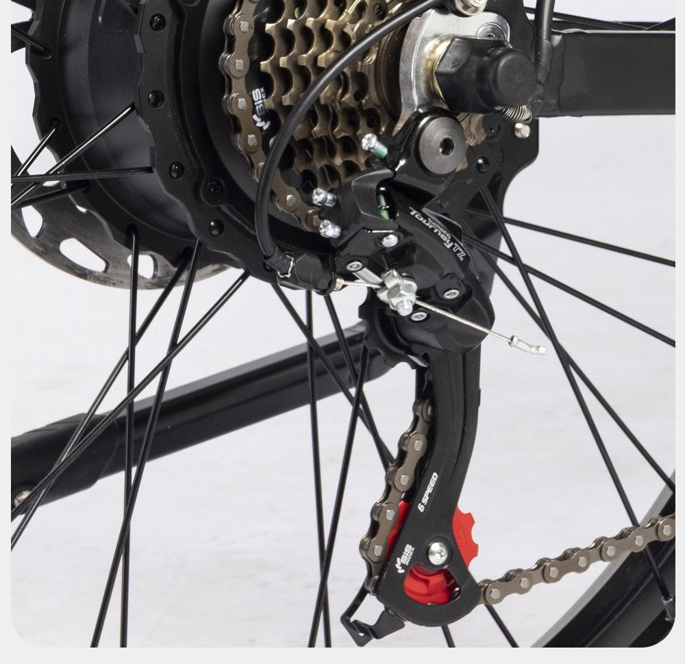 Elektrické kolo Ridstar H26 Pro, 26*4,0 palce terénní tlusté pneumatiky, motor 1000 W, baterie 48 V 20 Ah, maximální rychlost 58 km/h, maximální dojezd 120 km, olejová brzda