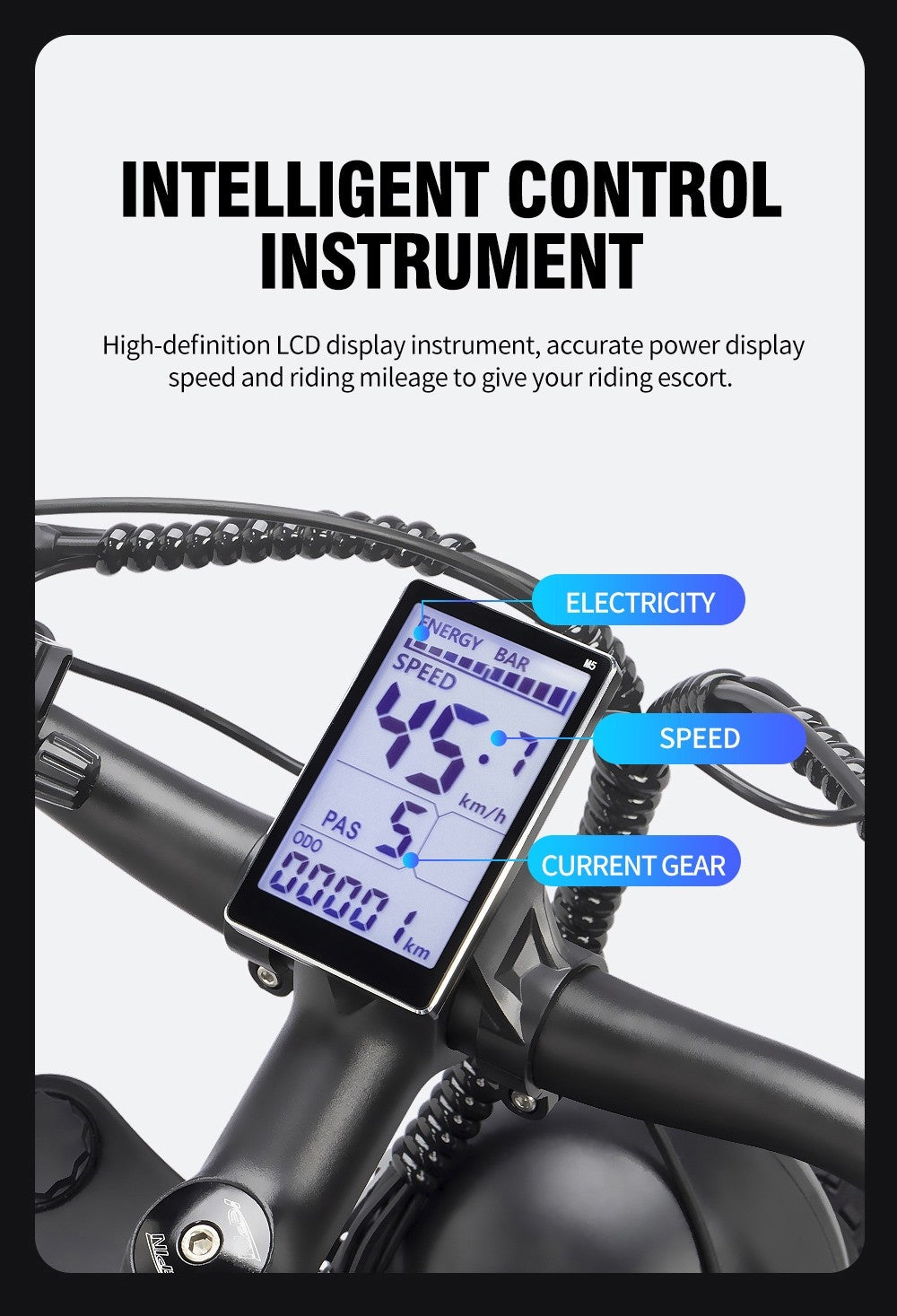 Elektrické kolo Ridstar H26 Pro, 26*4,0 palce terénní tlusté pneumatiky, motor 1000 W, baterie 48 V 20 Ah, maximální rychlost 58 km/h, maximální dojezd 120 km, olejová brzda