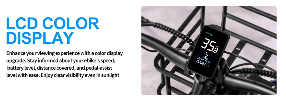 Elektrokolo Ridstar MN26, motor 750 W, tlusté pneumatiky 26*4,0', baterie 48 V 20 Ah, maximální rychlost 58 km/h, maximální dojezd 90 km, řazení Shimano 7 rychlostí, mechanická kotoučová brzda