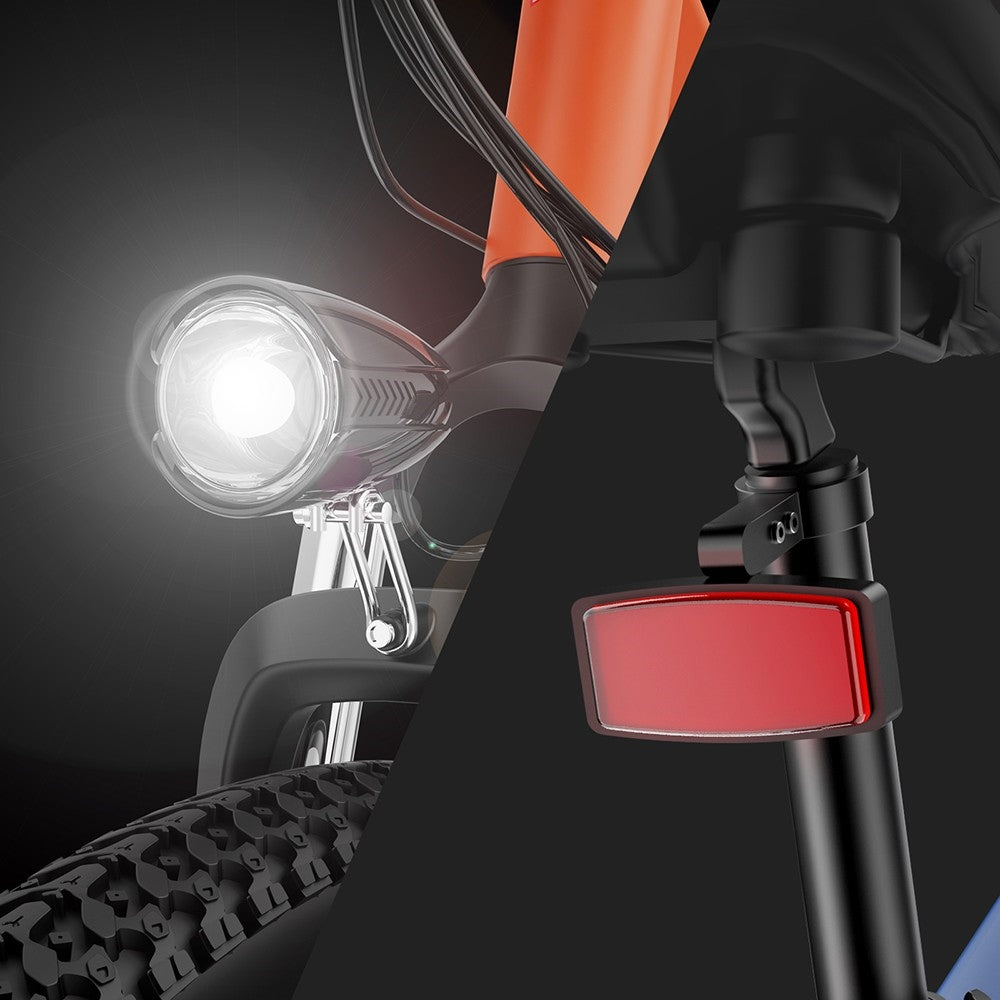 Elektrokolo Ridstar S29, pneumatiky 29*2,0 palce, motor 1000 W, baterie 48 V, 15 Ah, maximální rychlost 50 km/h, dojezd 80 km, mechanické kotoučové brzdy SHIMANO, 21 rychlostí