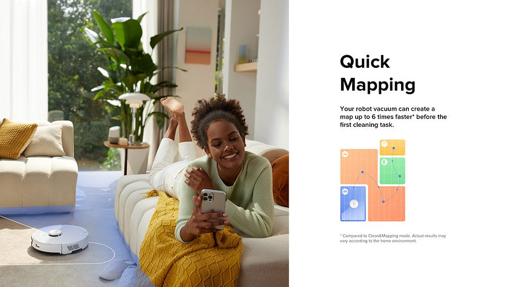 Robotický vysavač Roborock S7 Max Ultra, sací výkon 5500 Pa, automatické sušení, samočištění a vyprazdňování, vytírání VibraRise, reaktivní technologie vyhýbání se překážkám, rychlé a mimošpičkové nabíjení - bílý