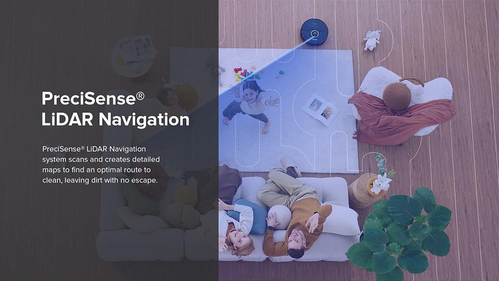 Robotický vysavač Roborock S8, 6000Pa, extrémní sací výkon, dvojitý válečkový kartáč, 3D strukturované světlo, vyhýbání se překážkám, sonická vibrace, mopování, automatické zvedání mopu, baterie 5200mAh, doba provozu 180 minut, 3D mapa, 400ml nádoba na prach, ovládání pomocí aplikace - černý (upgrade z Roborock S7)