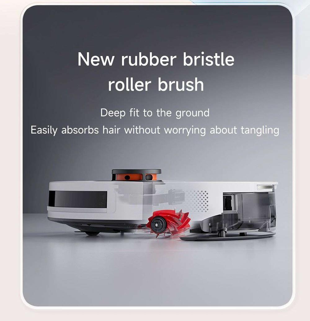 Xiaomi ROIDMI EVE CC Robotický vysavač Automatické sběr prachu 2 v 1 Vysávání a mopování 4000Pa Výkonné sací výkon LDS Laserová navigace Baterie 3200mAh 180 minut provozu Nádrž na vodu 290ML Nádoba na prach 260ML Ovládání pomocí aplikace - Bílá