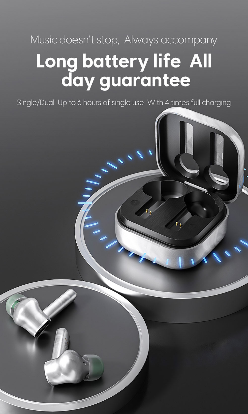 Bezdrátová sluchátka Sabbat E18 TWS s Bluetooth 5.2, hudbou a hraním – černá