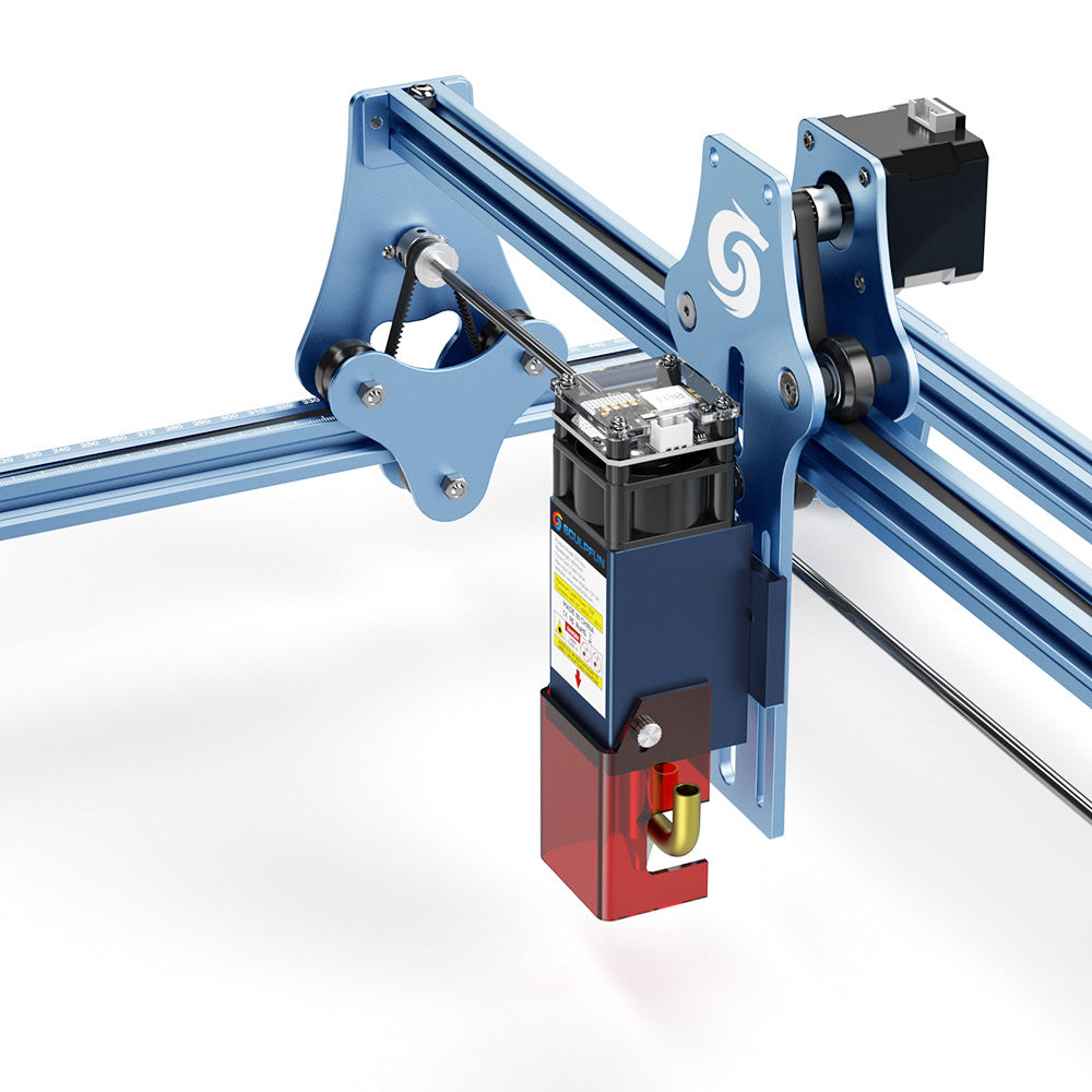 Sada laserového modulu SCULPFUN S30 Pro 10W, pevné zaostření, vestavěný vzduchový asistent, vyměnitelný objektiv, čistý řez