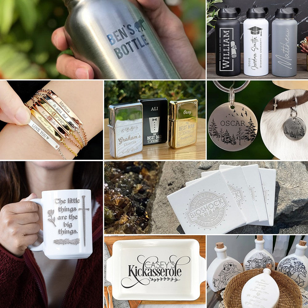 Laserová gravírka/řezačka SCULPFUN S30 Pro Max 20W, automatická vzduchová asistence, laserové ostření 0,08x0,1 mm, 32bitová základní deska, vyměnitelná čočka, 410x400 mm, rozšiřitelná 935x905 mm