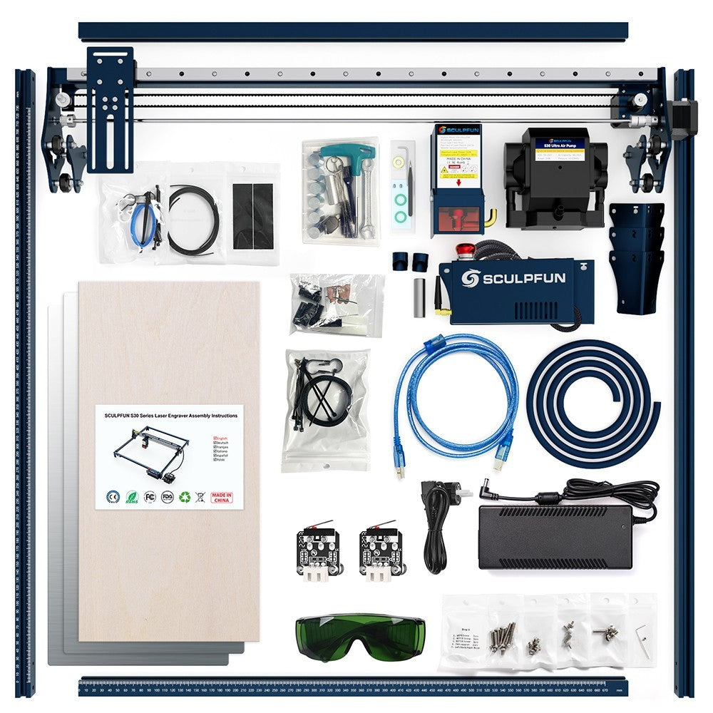 Laserová řezačka SCULPFUN S30 Ultra 22W