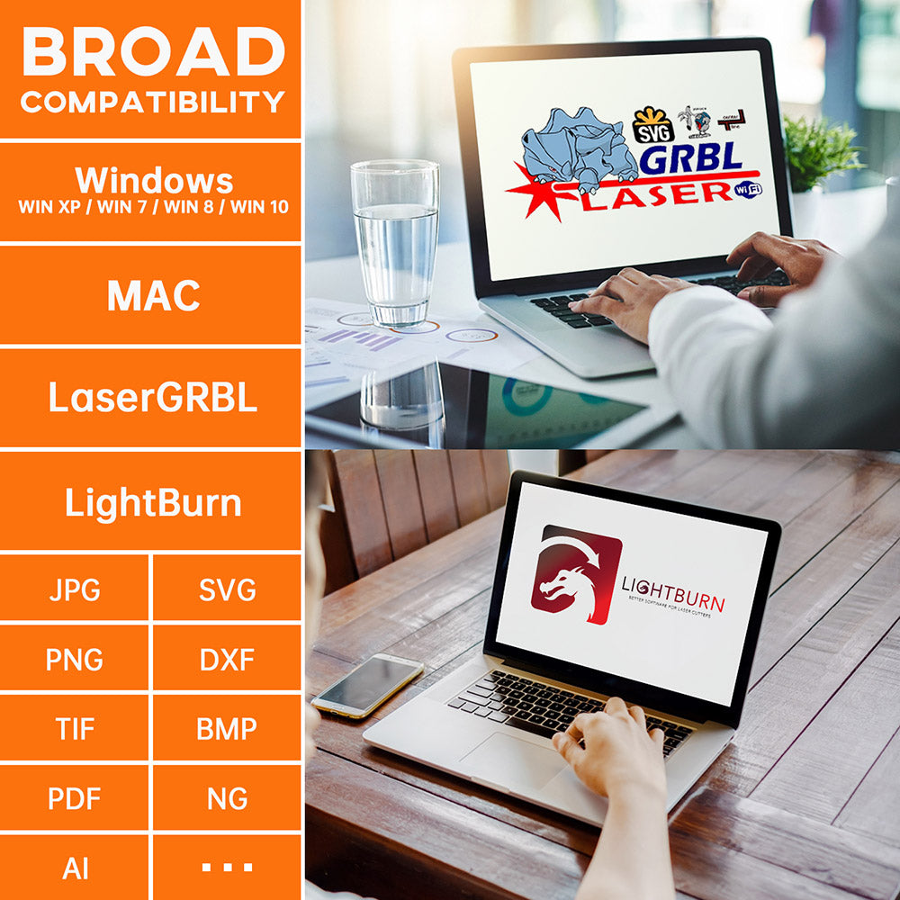 Laserový gravírovací stroj Sculpfun S9, celokovový CNC laserový gravírovací stroj, 5,5 W, vysoce přesná gravírovací plocha 410x420 mm