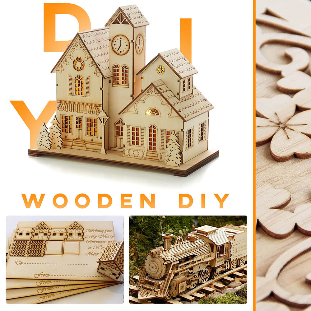 Laserový gravírovací stroj Sculpfun S9, celokovový CNC laserový gravírovací stroj, 5,5 W, vysoce přesná gravírovací plocha 410x420 mm