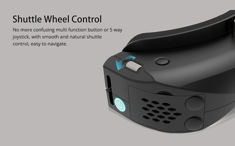 Skyzone SKY04O OLED FPV brýle s rozlišením 1024x768 a přijímačem SteadyView 5,8 GHz