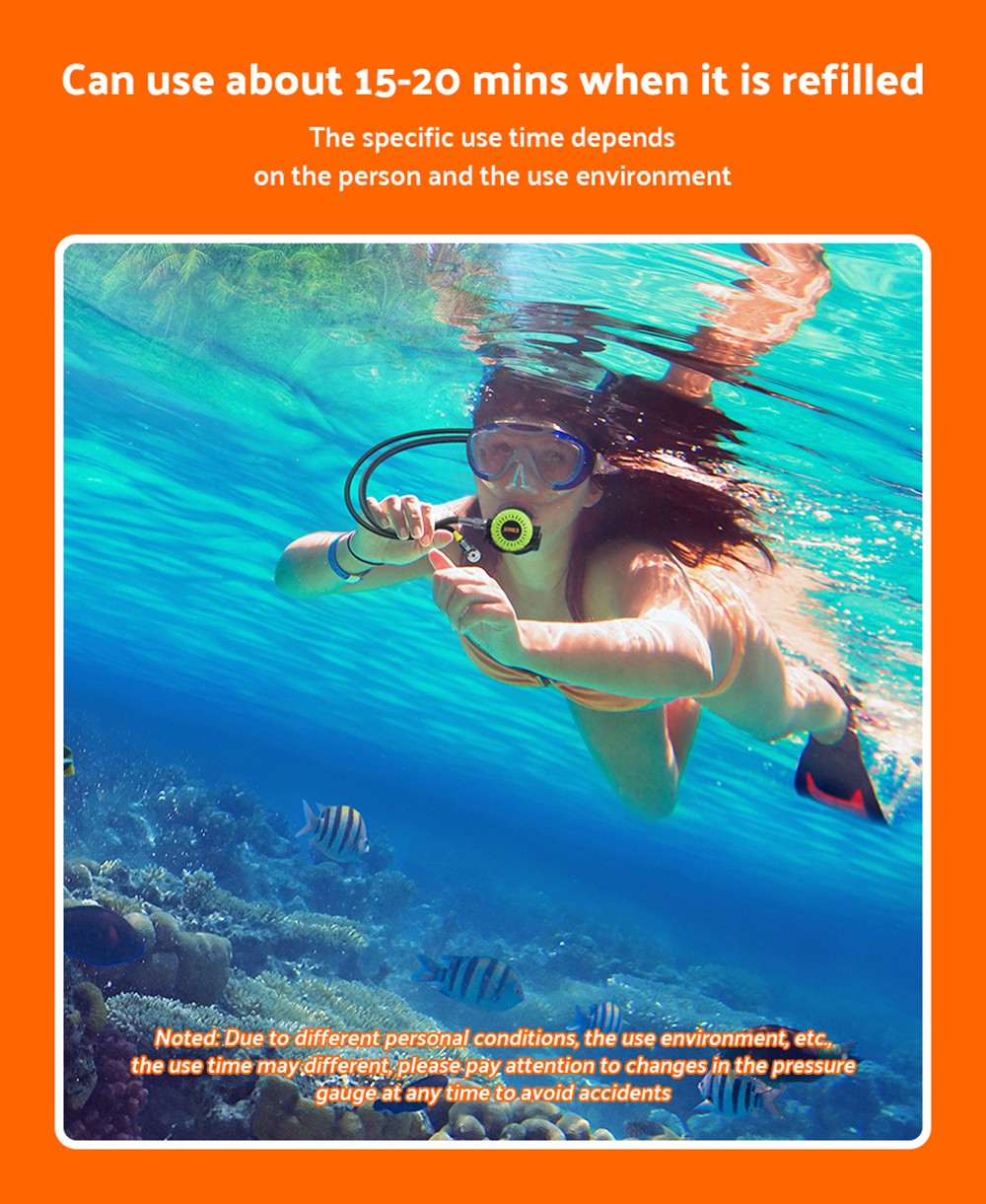 Potápěčská lahev SMACO S400 Pro 1l - černá