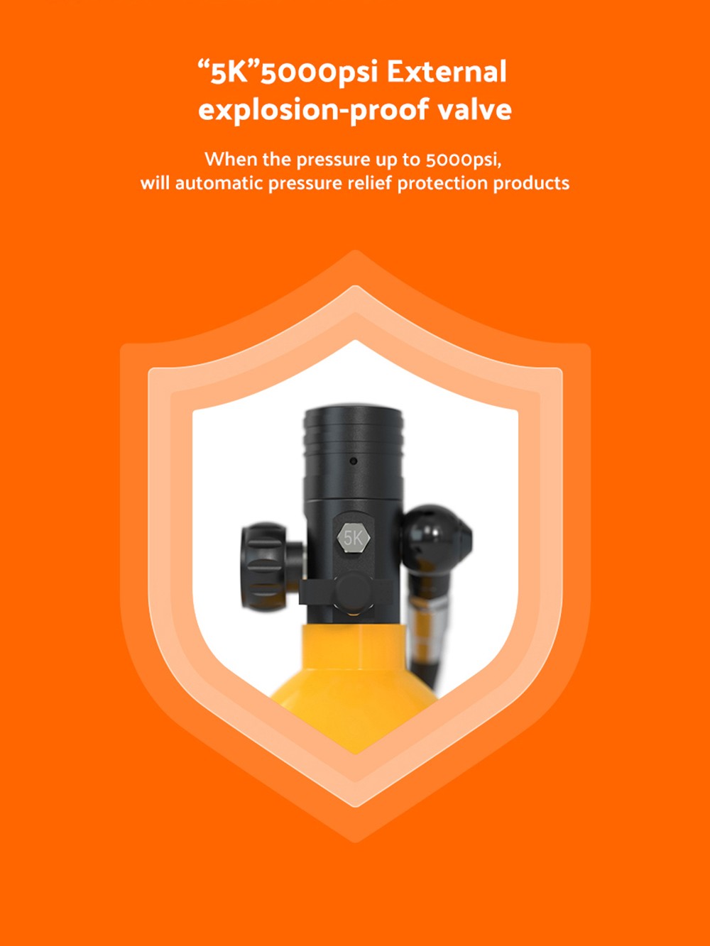 Potápěčská lahev SMACO S400 Pro 1l - černá