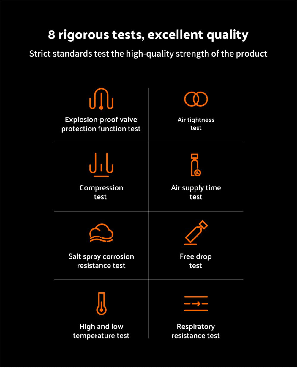 Potápěčská lahev SMACO S700 Plus 2L - černá