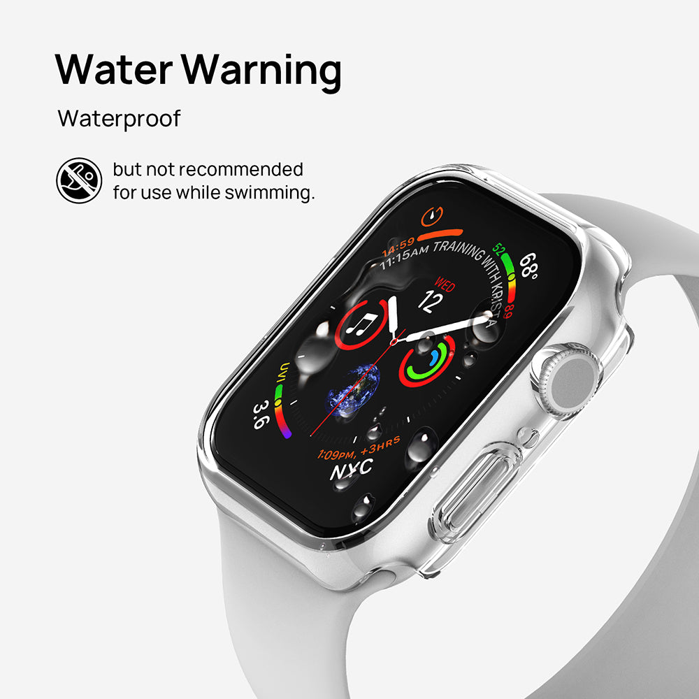 SODI CS04 2 kusy ultratenkých ochranných pouzder proti poškrábání pro Apple Watch S9/S8/S7 (45 mm)