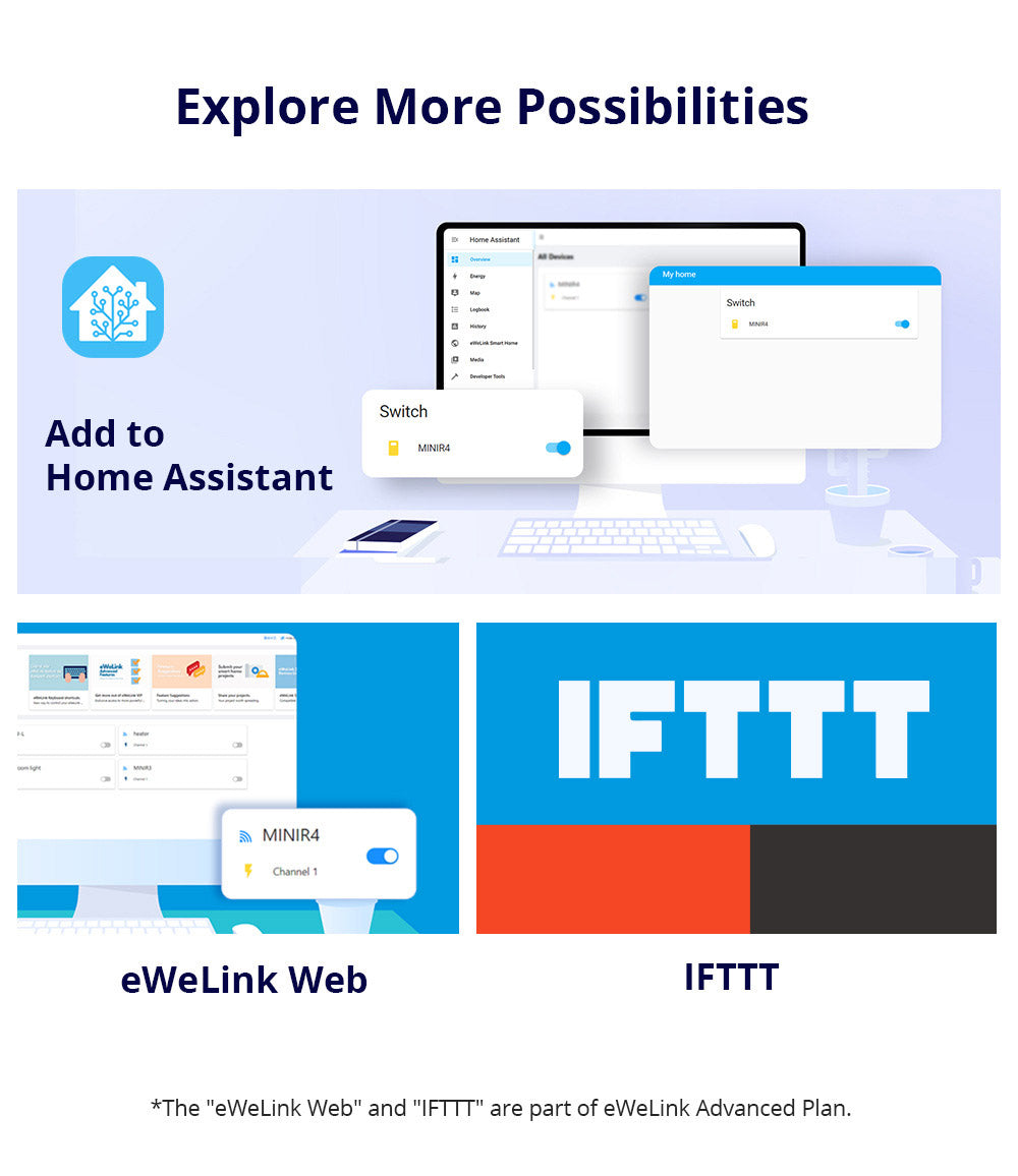 Chytrý WiFi přepínač SONOFF MINI R4 Extreme, externí ovládání přepínačem, DIY modul pro automatizaci chytré domácnosti, funguje s Alexou a Google Home