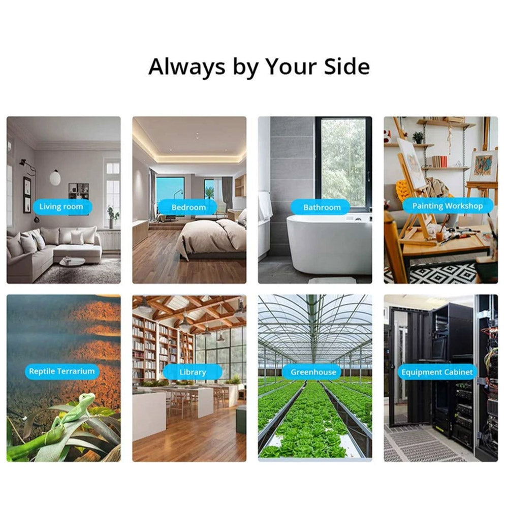 SONOFF SNZB-02P ZigBee senzor teploty a vlhkosti funguje s Alexou Google Home