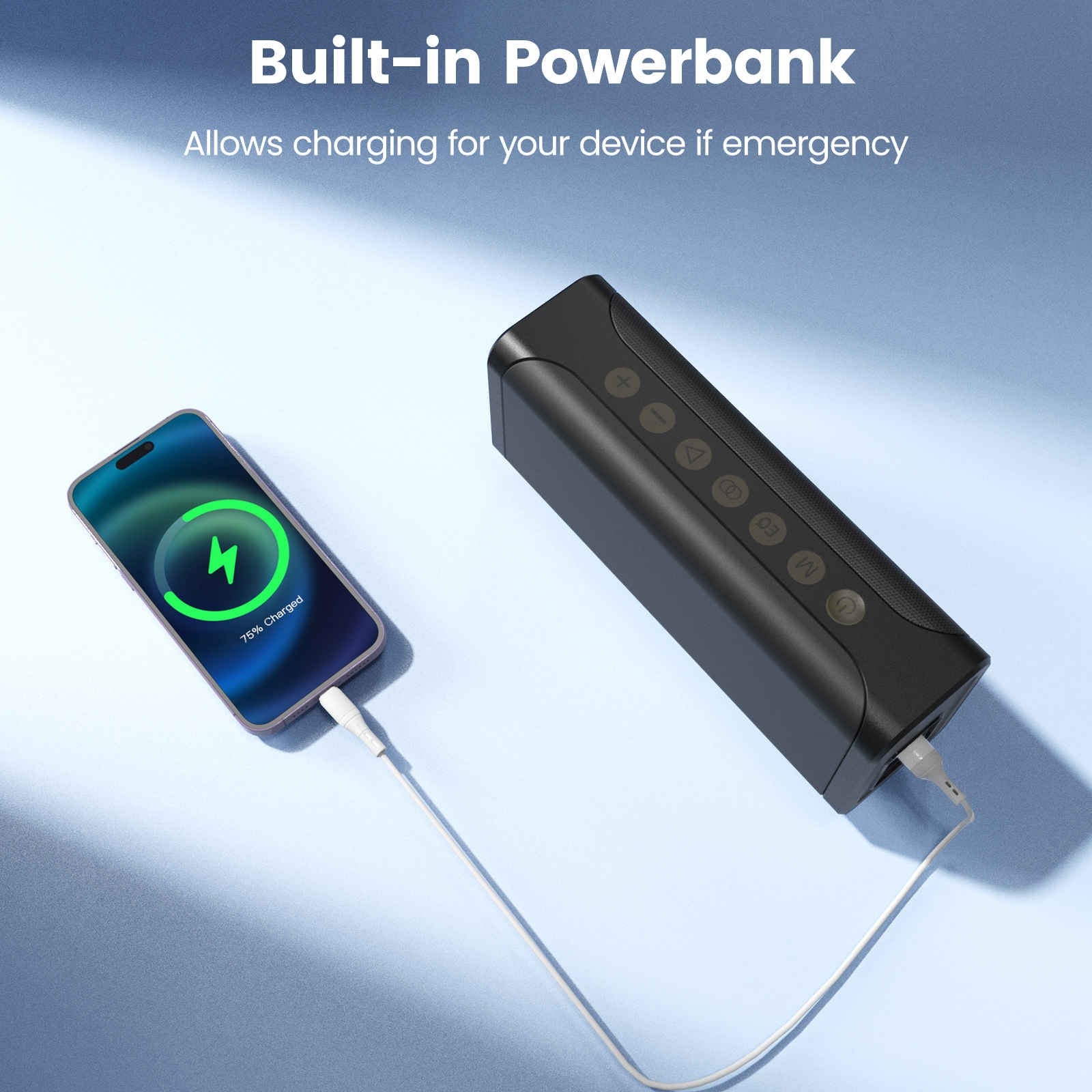 Bluetooth reproduktor SOUNARC M1 s duálním mikrofonem