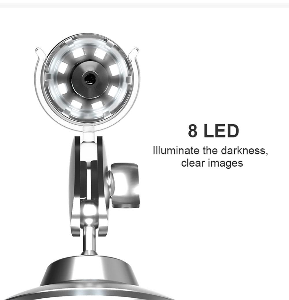 SUNUO 314 Chytrý WiFi mikroskop, 0,3MP pixelů, 360stupňová otočná základna, 1000násobný zoom, 8 LED světel