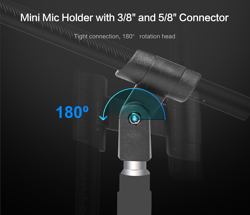 SYNCO D2 hyperkardioidní shotgun mikrofon