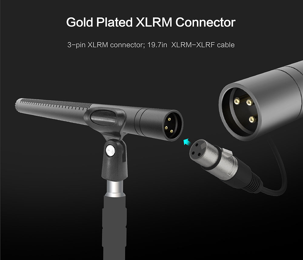 SYNCO D2 hyperkardioidní shotgun mikrofon