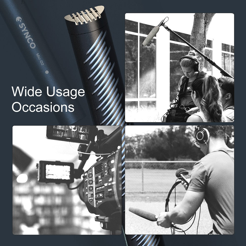 SYNCO D2 hyperkardioidní shotgun mikrofon