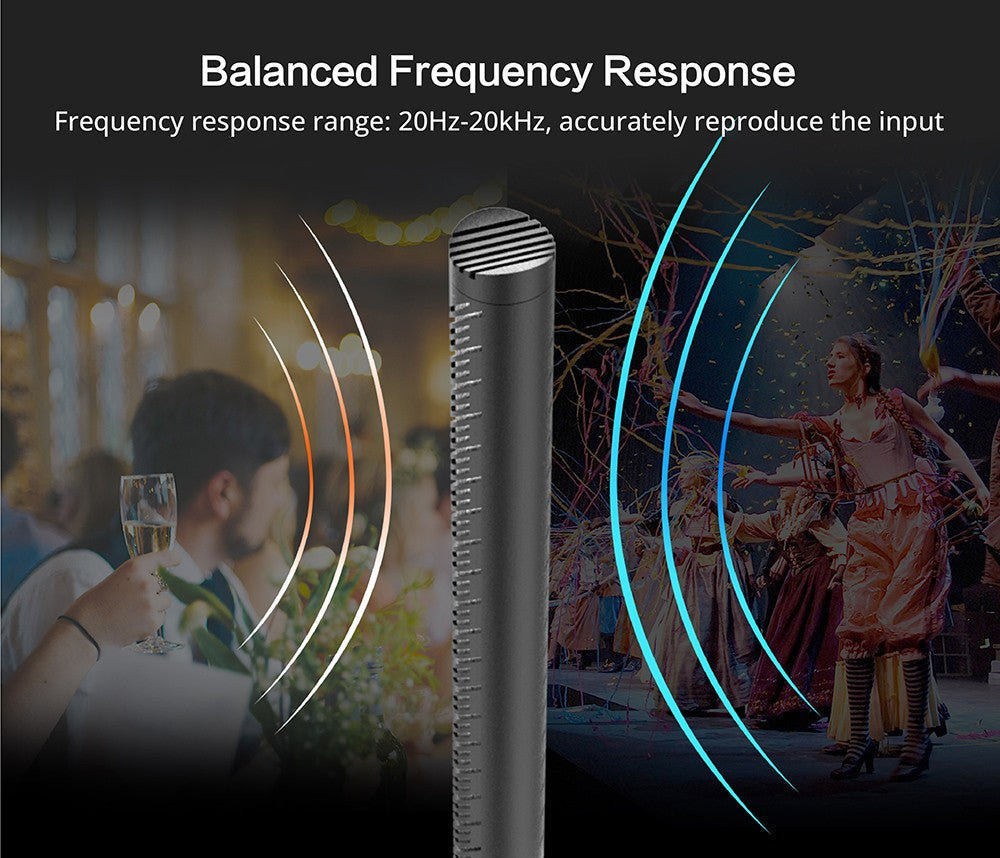 SYNCO D2 hyperkardioidní shotgun mikrofon