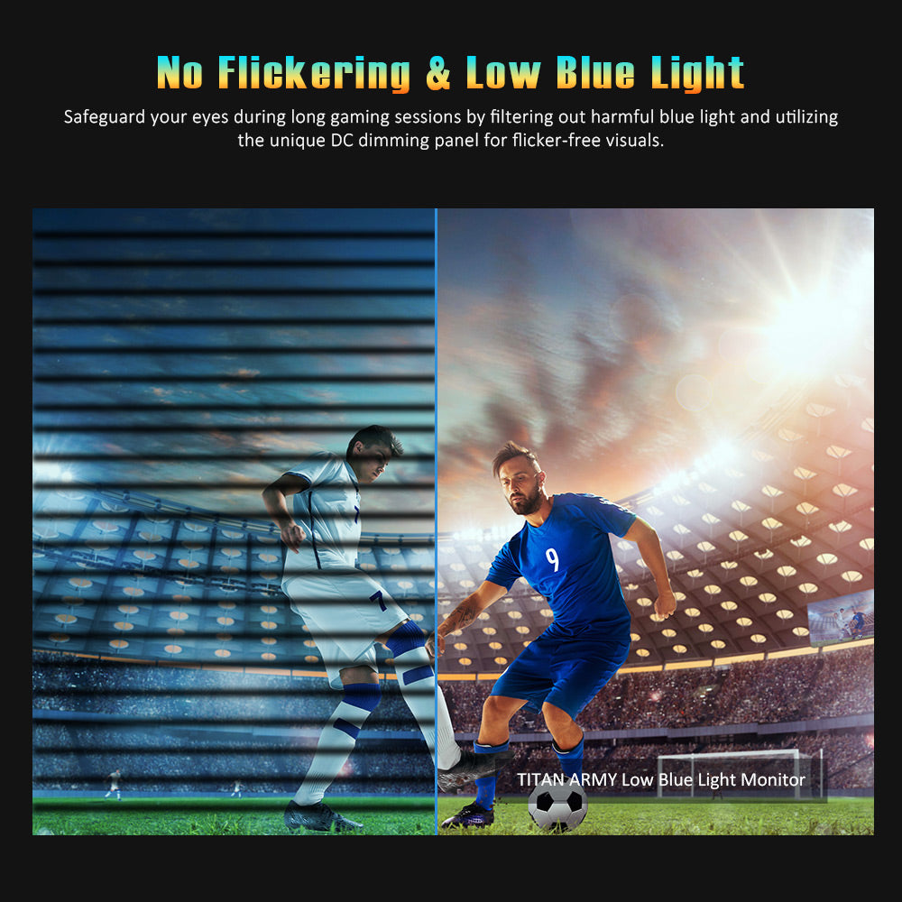 Herní monitory TITAN ARMY C32C1S s úhlopříčkou 31,5 palce, rozlišením 2K a vysokou obnovovací frekvencí 240 Hz