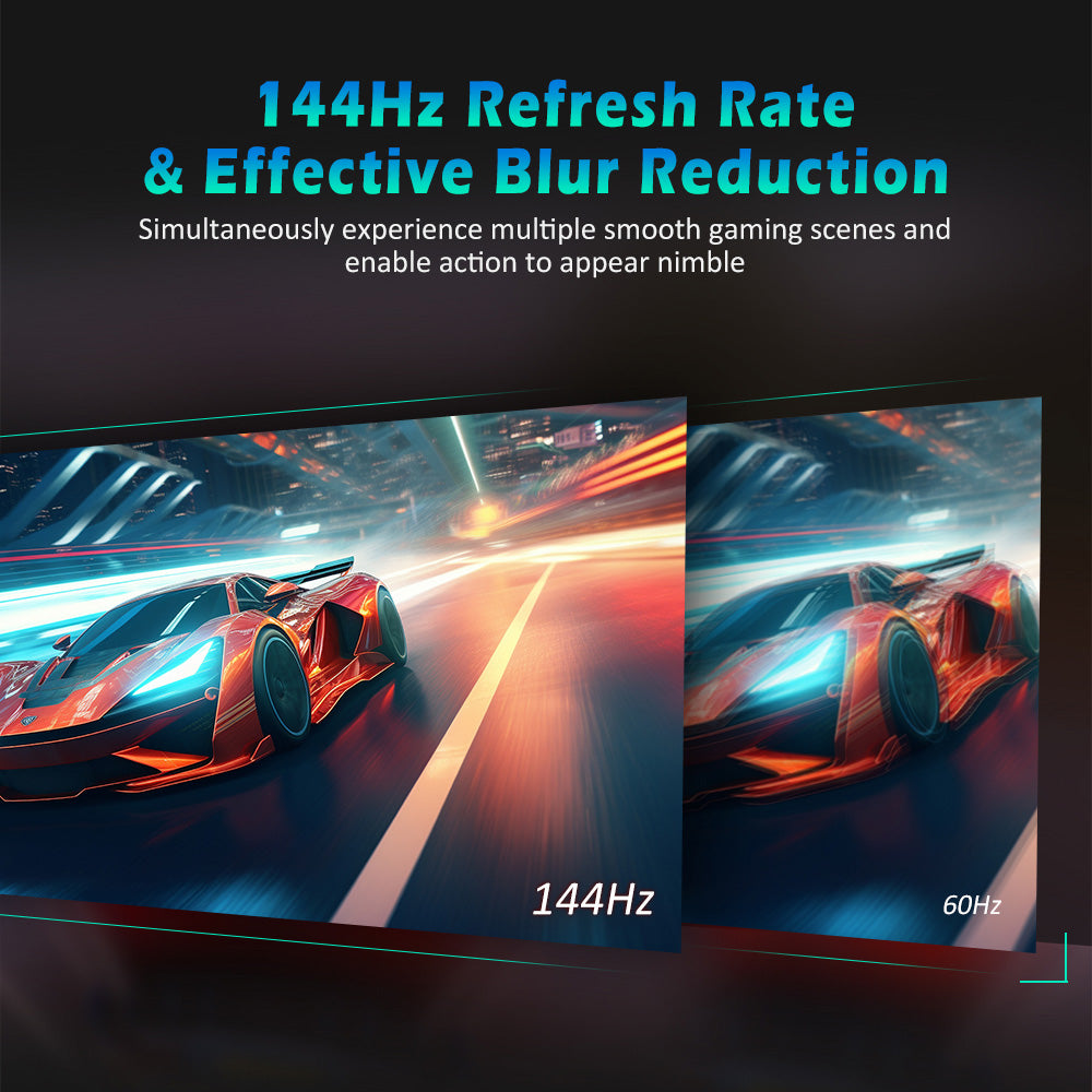 Herní monitor TITAN ARMY C49SHC 49 palců, 3840*1080 CSOT HVA panel, nadměrně velká zakřivená obrazovka 32:9, vysoká obnovovací frekvence 144 Hz, inteligentní rozdělená obrazovka PIP/PBP, adaptivní synchronizace, 1*HDMI 2.0, 1*DP 1.4, 1*USB-C s plnými funkcemi, 1*USB-B, 2*USB-A, zpětné nabíjení 65 W