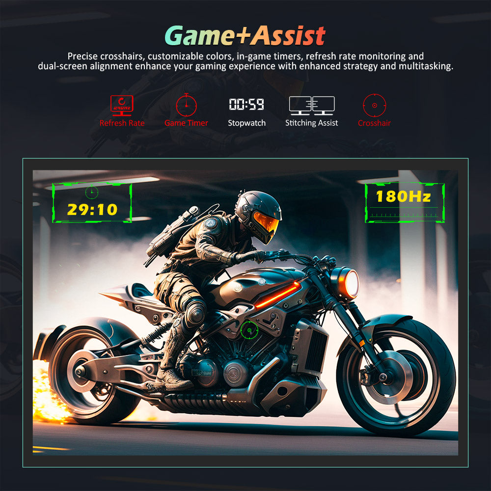 Herní monitor TITAN ARMY P2510G, 24,5" 1920*1080 RYCHLÝ IPS displej, obnovovací frekvence 180 Hz, HDR10, 99 % sRGB, 1 ms GTG, adaptivní synchronizace, dynamické optické rozložení (OD), herní asistent, 8 scénických režimů, hardwarové potlačení modrého světla, nastavitelný náklon, držák VESA, 1*HDMI 2.0, 1*DP 1.4, 1* zvuk