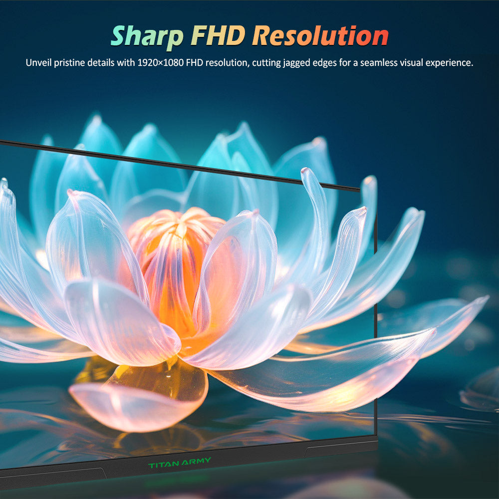 Herní monitor TITAN ARMY P2510G, 24,5" 1920*1080 RYCHLÝ IPS displej, obnovovací frekvence 180 Hz, HDR10, 99 % sRGB, 1 ms GTG, adaptivní synchronizace, dynamické optické rozložení (OD), herní asistent, 8 scénických režimů, hardwarové potlačení modrého světla, nastavitelný náklon, držák VESA, 1*HDMI 2.0, 1*DP 1.4, 1* zvuk