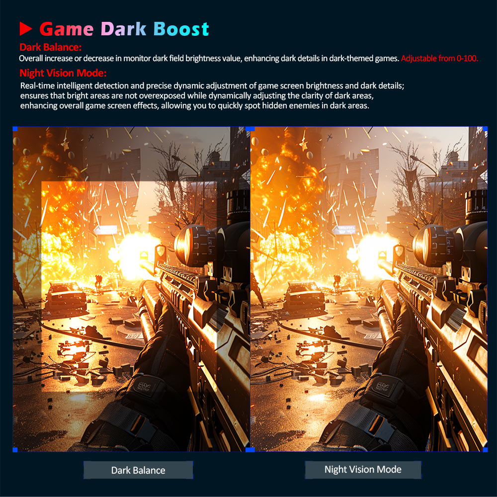 Herní monitor TITAN ARMY P2510HS, 24,5palcový 1920*1080 CSOT rychlý IPS displej, obnovovací frekvence 300 Hz, HDR400, 121 % sRGB, doba odezvy 1 ms GTG, Adaptive-Sync, hardwarové potlačení modrého světla, herní asistent, PIP/PBP displej, montáž VESA