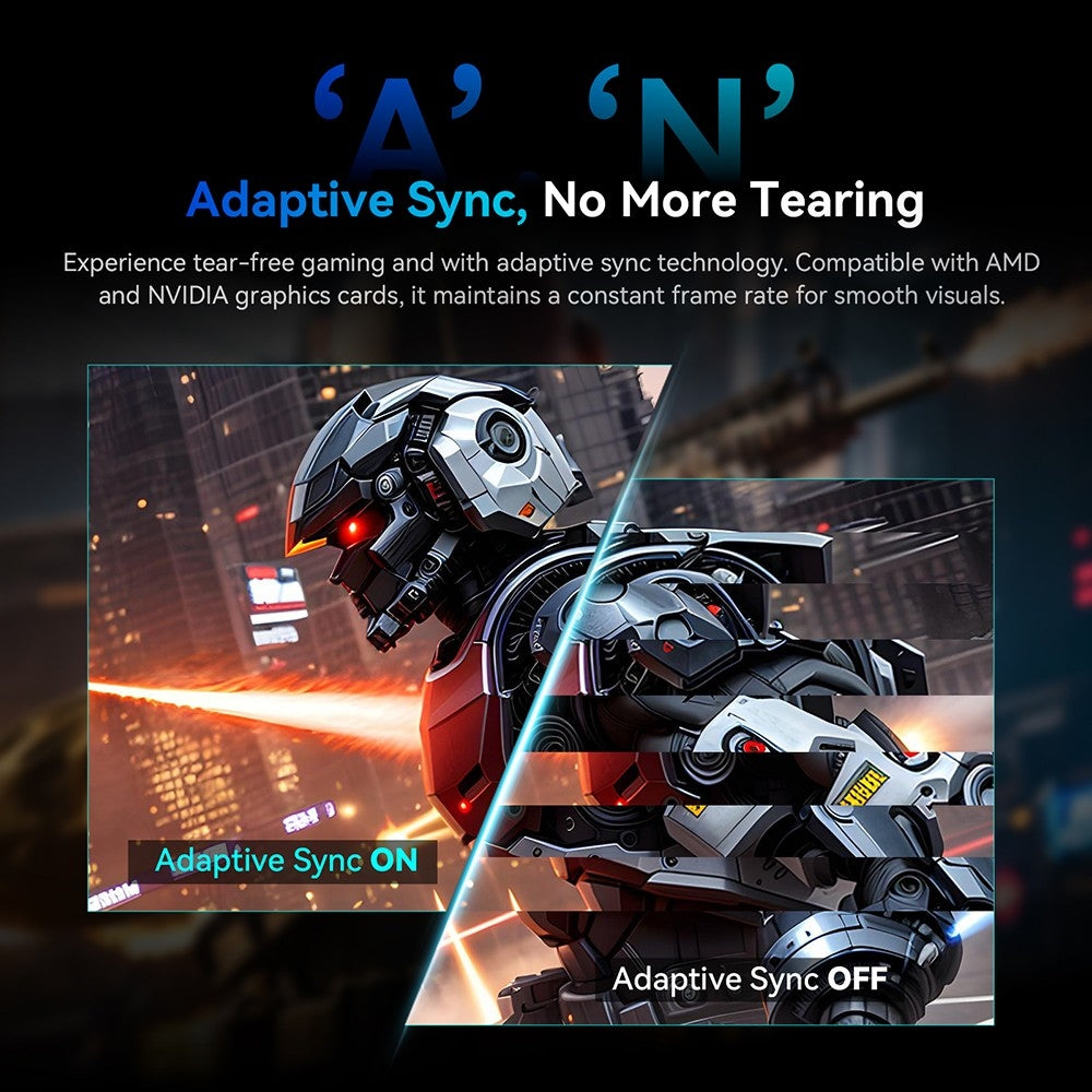 Herní monitor TITAN ARMY P25A2H, 25palcová obrazovka s rozlišením 1920x1080 FHD, obnovovací frekvence 240 Hz, MPRT 1 ms, adaptivní synchronizace, pozorovací úhel 178°, barevný gamut 95 % DCI-P3, podpora herního režimu FPS/RTS, PIP a PBP displej, nízká hladina modrého světla, montáž na zeď