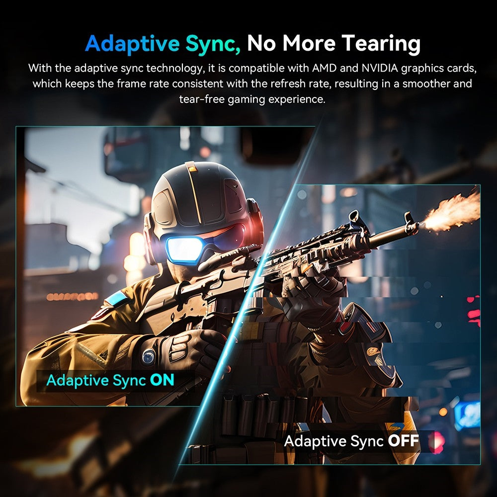 27palcový herní monitor TITAN ARMY P27A2R, rychlý IPS 180Hz Adaptive Sync, 2560*1440 QHD, 1ms GTG, 95% DCI-P3, podpora herního režimu FPS/RTS, Low Blue, 2*HDMI 2.0, 2*DP 1.4, 1*Audio, nastavitelná výška, držák VESA