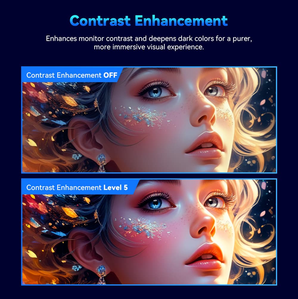 Herní monitor TITAN ARMY P27GR, 27palcový 2560*1440 rychlý IPS displej, obnovovací frekvence 180 Hz, 1 ms GTG, 99 % sRGB, HDR10, Adaptive-Sync, herní režim, dynamické optické rozlišení, PBP a PIP displej, nízká hladina modrého světla, nastavitelný náklon, montáž na stěnu VESA