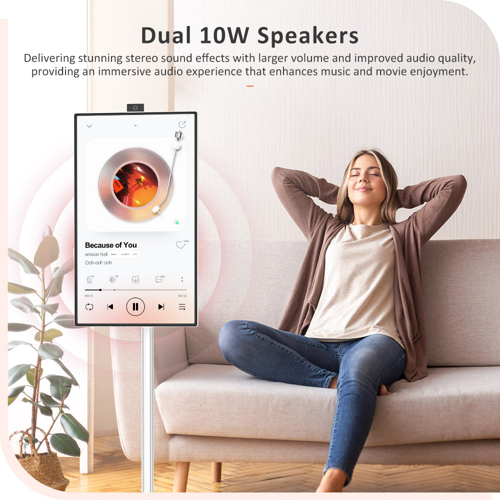 Přenosná chytrá obrazovka Titan Army V32D4U Pro Flat 16:9 VA UHD 76Hz s výkonným čipsetem a několika režimy připojení