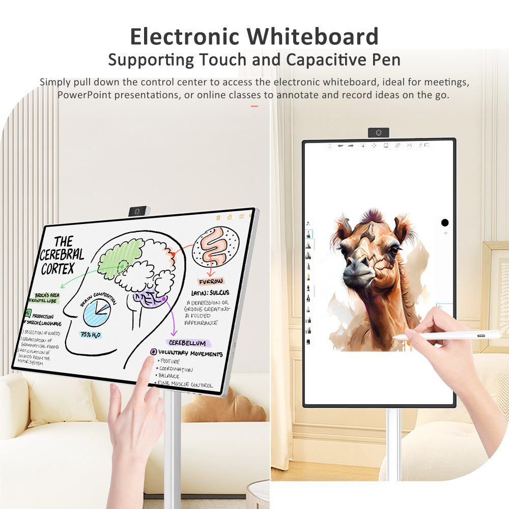 Přenosná chytrá obrazovka Titan Army V32D4U Pro Flat 16:9 VA UHD 76Hz s výkonným čipsetem a několika režimy připojení