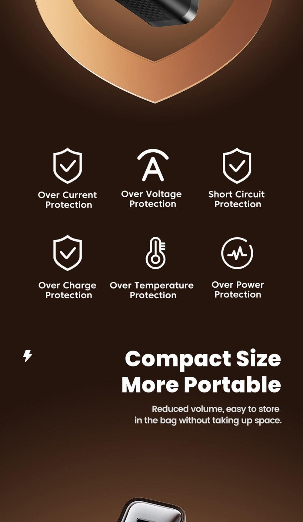 Nabíječka Toocki TCT100-XRB 100W GaN USB, trojitý port USB-C a USB-A PD 3.0, pro iPhone, Huawei, Samsung, tablety a mobilní telefony