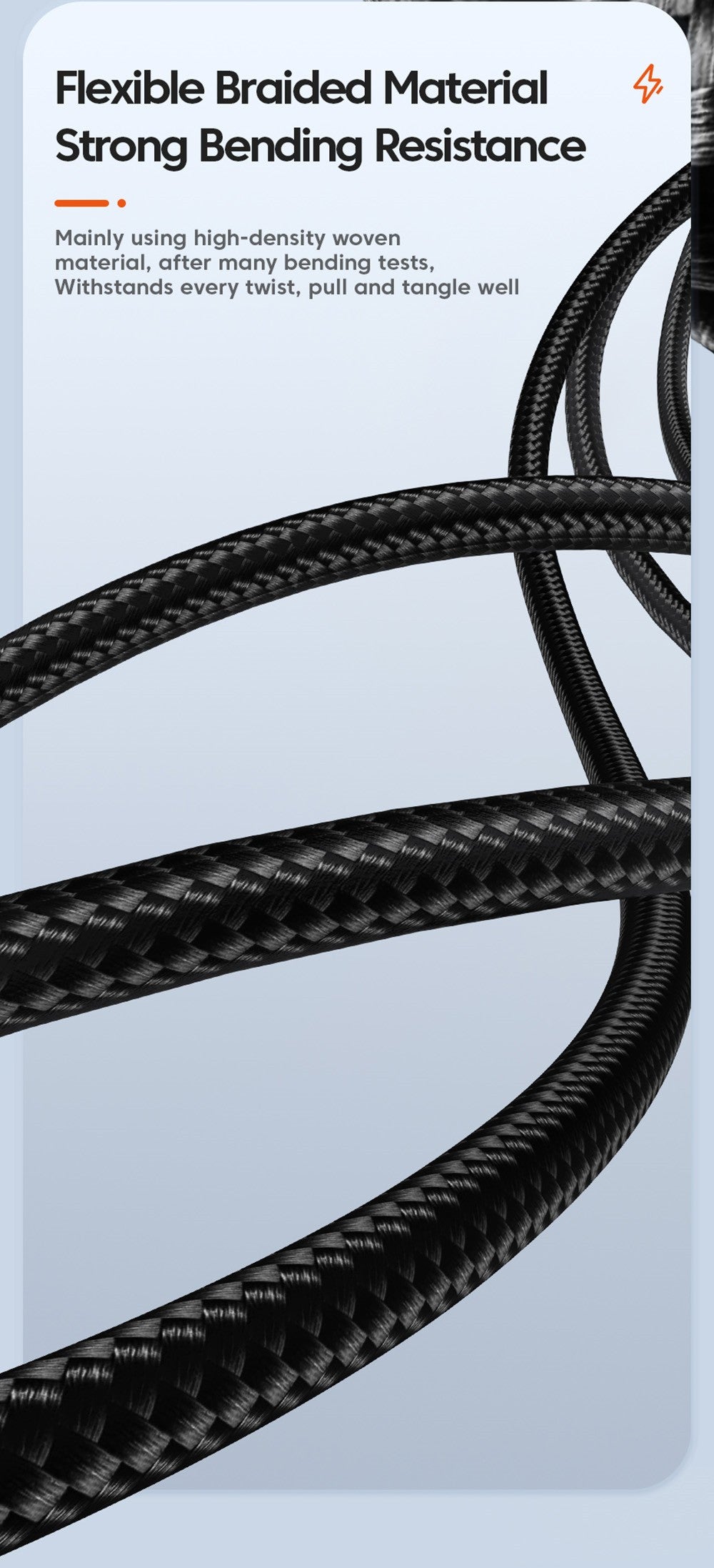 Rychlonabíjecí kabel Toocki TXCTT1-XY01 PD 100W, 5A, chytrý digitální displej, čip E-Marker, přenos dat 480 Mbps, opletený nylon, modrý - 1 m