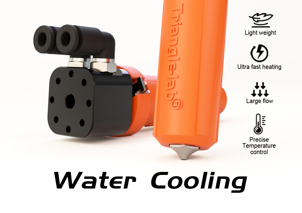 Trianglelab CHC XL kapalinou chlazený hotend odolný proti opotřebení pro 3D tiskárny FDM