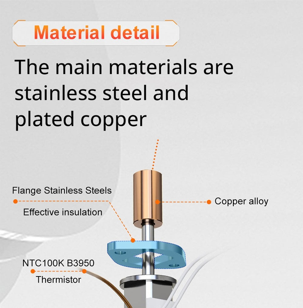 Hotend pro 3D tiskárnu Trianglelab CHCB-OT pro extruder Creality Sprite