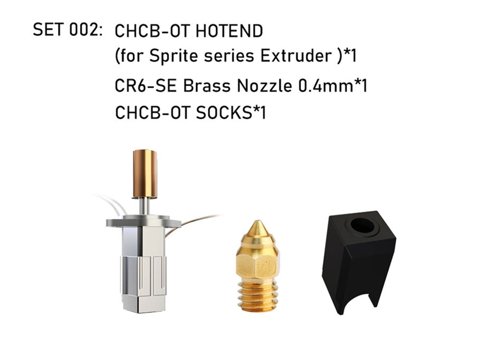 Hotend pro 3D tiskárnu Trianglelab CHCB-OT pro extruder Creality Sprite