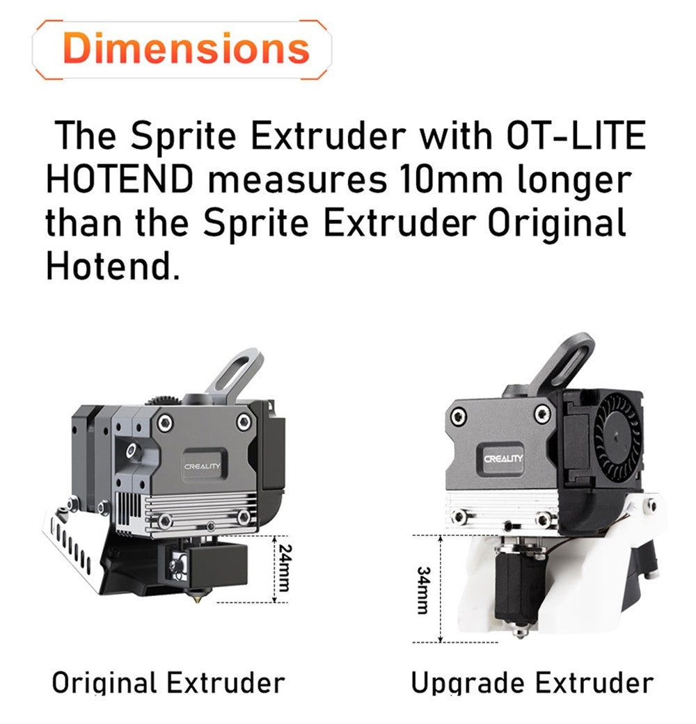 Hotend pro 3D tiskárnu Trianglelab CHCB-OT pro extruder Creality Sprite