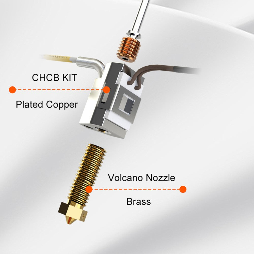 Trianglelab CHCB-V TD6 MODE A Hotend pro 3D tiskárnu Prusa
