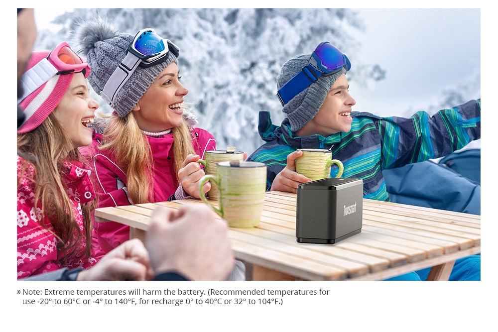 Bluetooth reproduktor Tronsmart Element Mega SoundPulse™ s výkonným maximálním výstupem 40 W, 3D digitálním zvukem, TWS intuitivním dotykovým ovládáním - černý