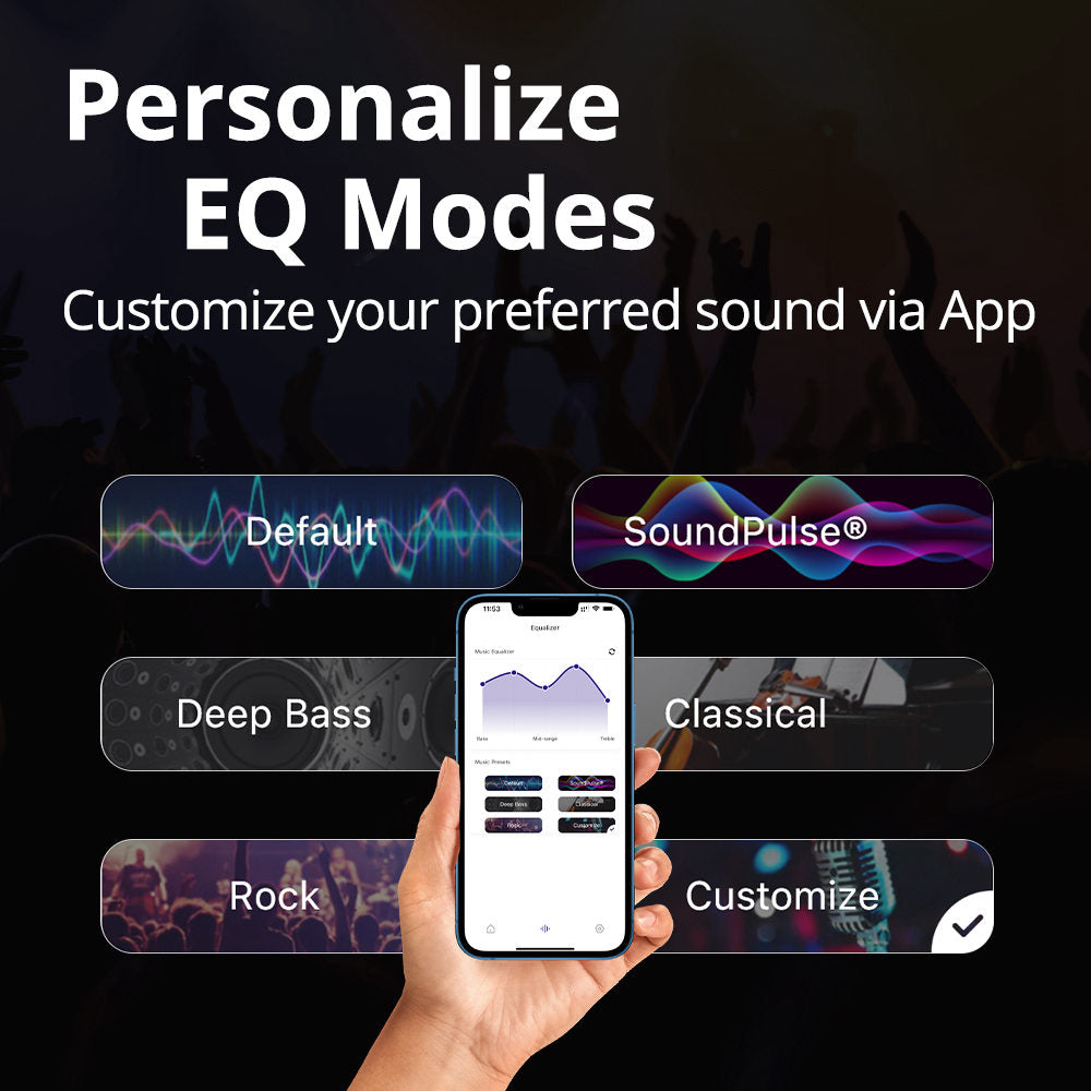 Přenosný Bluetooth reproduktor Tronsmart T7 s LED světly, výstup 30 W, SoundPulse, TWS, ATS2853, vodotěsný IPX7, vlastní ekvalizéry - tmavě modrý